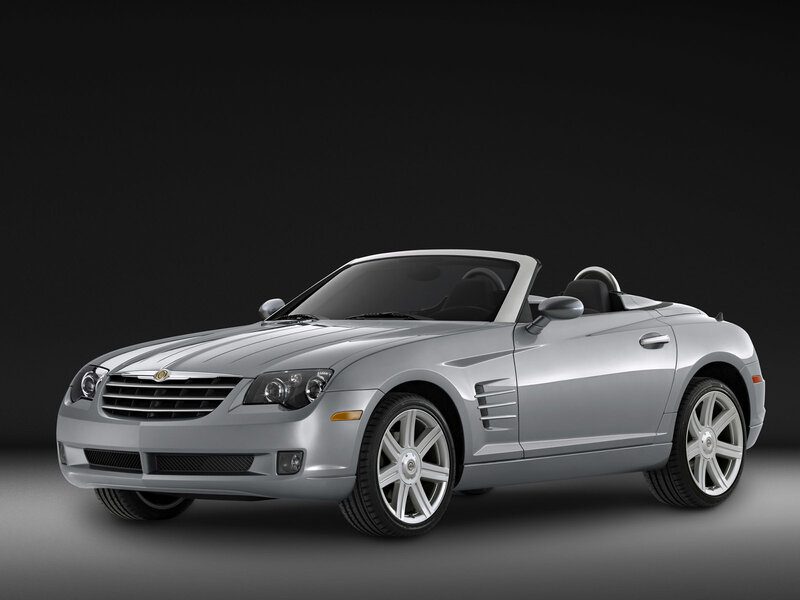 silver convertible sports car