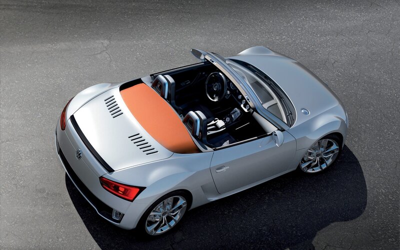 silver convertible sports car