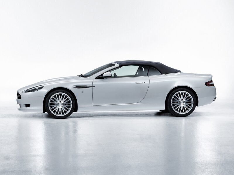 silver convertible sports car