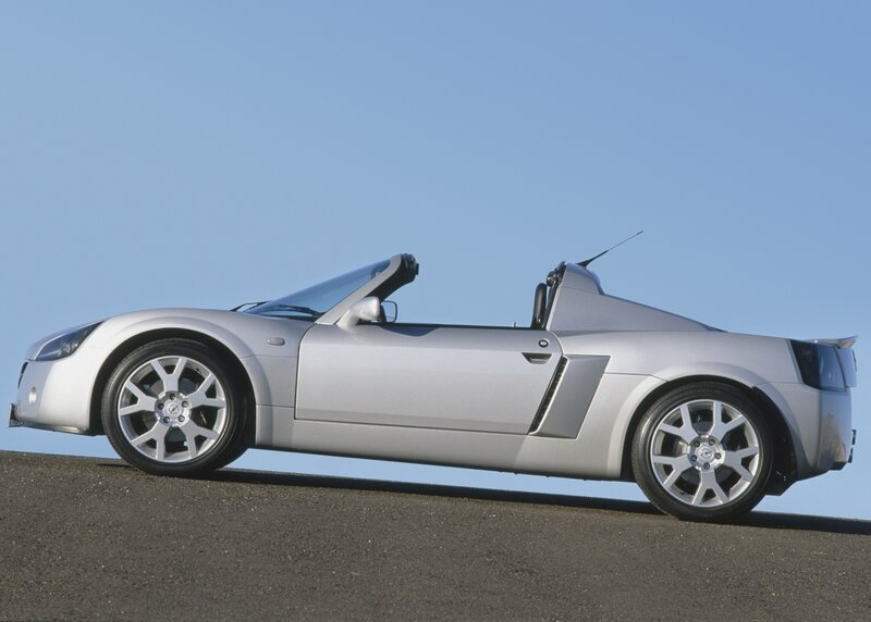 silver convertible sports car