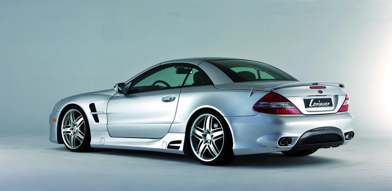 silver convertible sports car