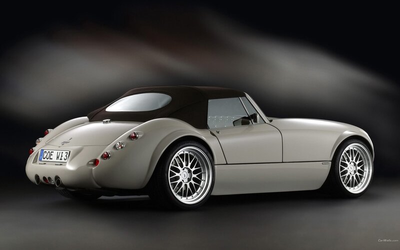 silver convertible sports car