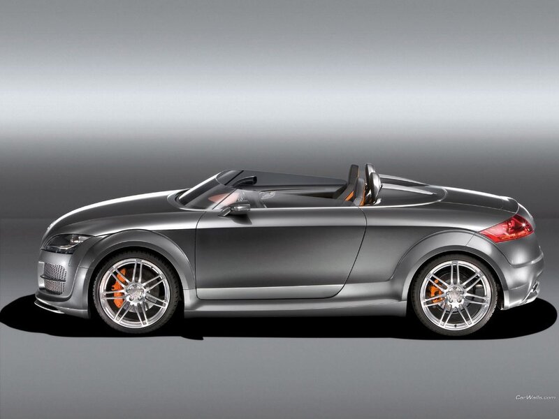 silver convertible sports car