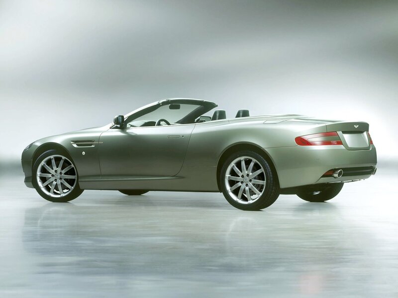 silver convertible sports car