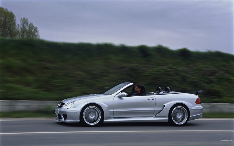 silver convertible sports car