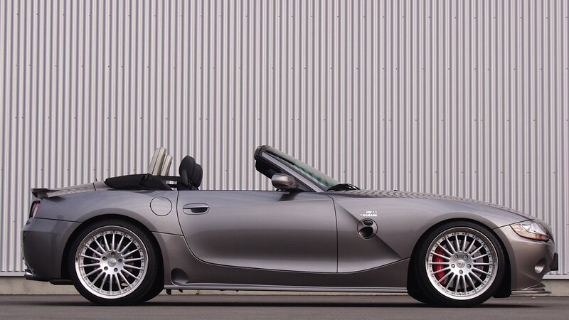 silver convertible sports car