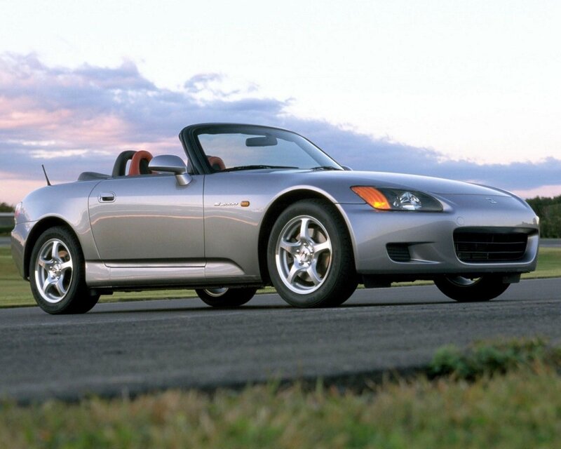 silver convertible sports car