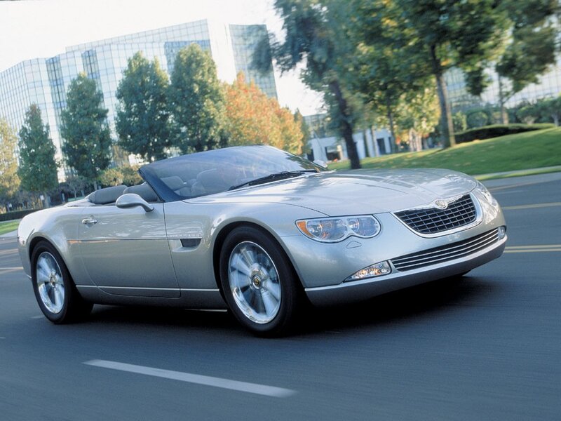 silver convertible sports car