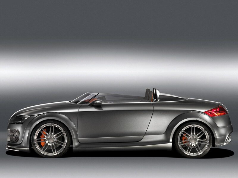 silver convertible sports car