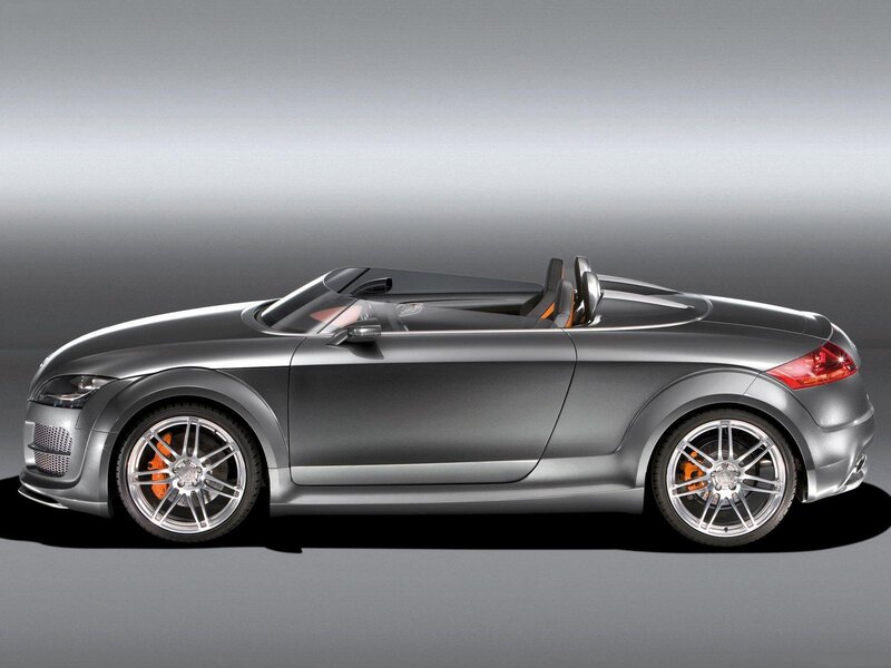 silver convertible sports car