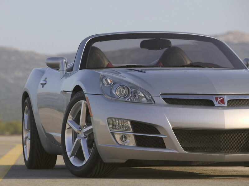 silver convertible sports car
