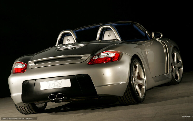 Silver Convertible Sports Car — Dramatic, Photograph, Exhaust Pipes