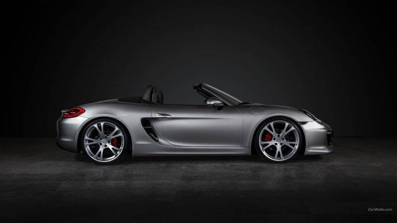 Silver Convertible Sports Car — Gray, Dramatic, Photograph, Wheels