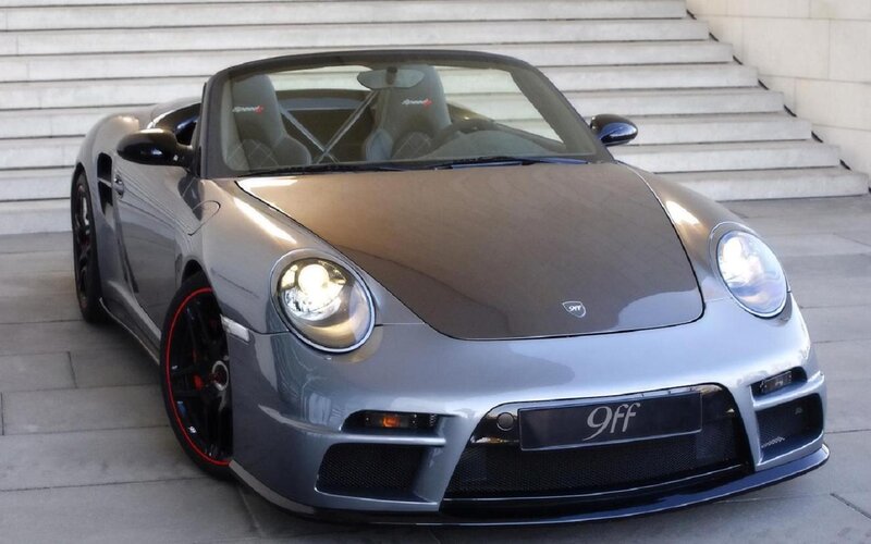 Silver Convertible Sports Car — Gray, Neutral