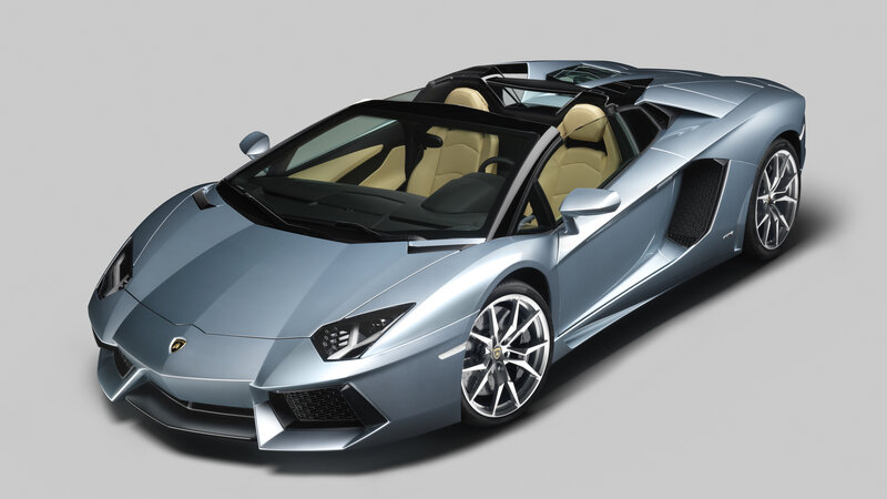 Silver Convertible Sports Car — Neutral, 3d Render, Beige Interior