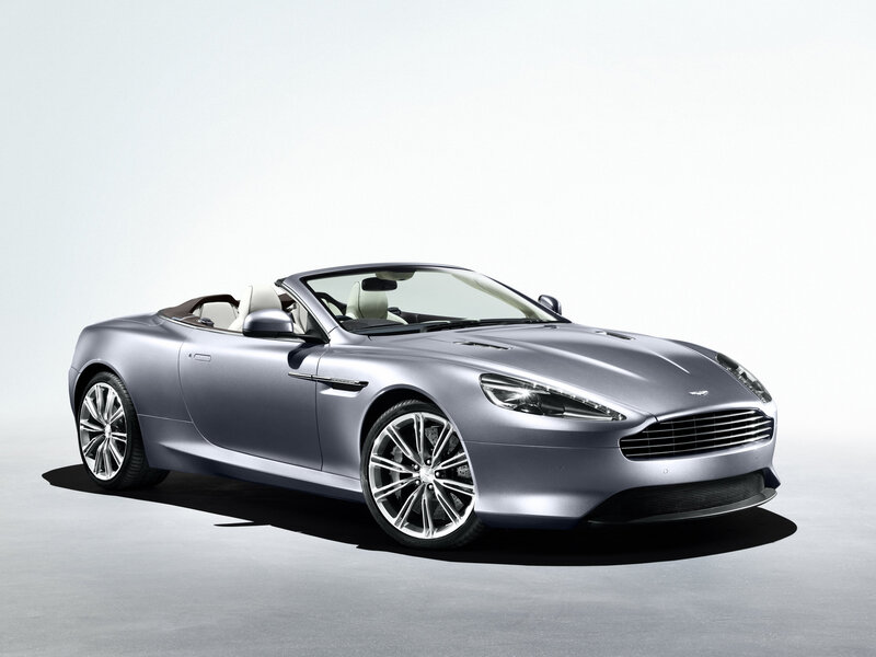 Silver Convertible Sports Car — Neutral, Photograph, Wheel