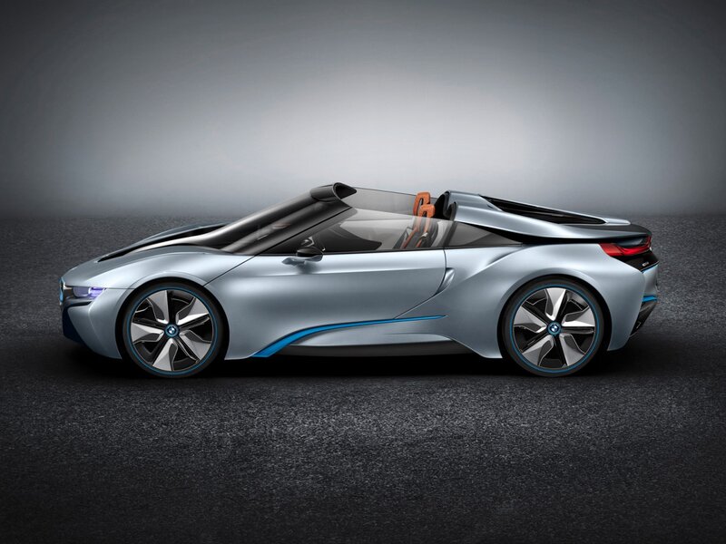 Silver Convertible Sports Car — Sleek