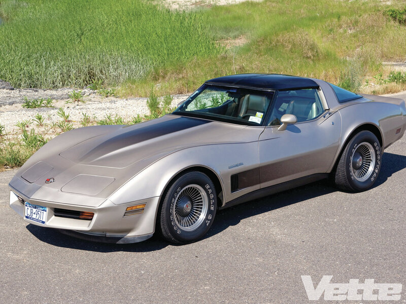 Silver Corvette Car — Gray, Calm, Afternoon