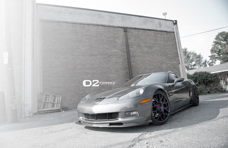 Silver Corvette Sports Car — Gray