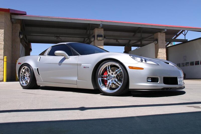 Silver Corvette Z06 — Neutral