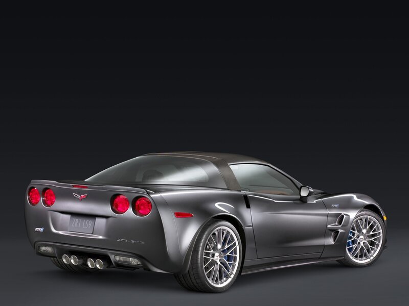 Silver Corvette Zr1 — Gray, Dramatic, Photograph, Car, Wheels, Exhaust