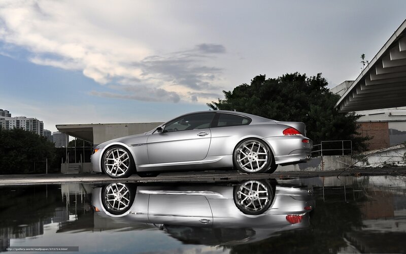 Silver Coupe Car — Dramatic, Afternoon, Photograph