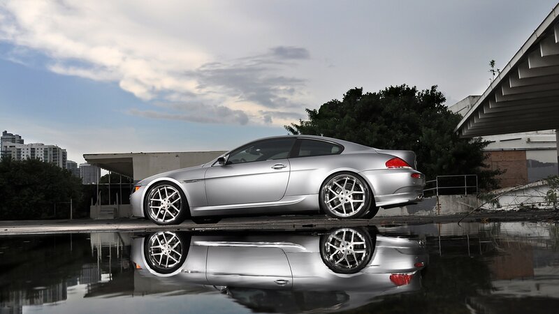 Silver Coupe Car — Dramatic, Afternoon