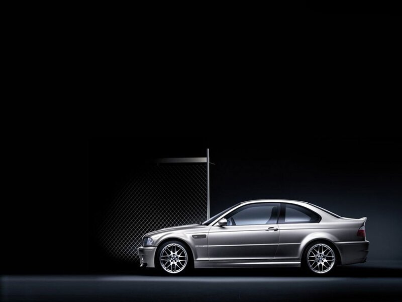Silver Coupe Car — Dramatic, Photograph, Fence, Light