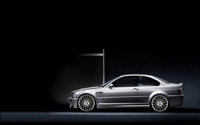 Silver Coupe Car — Dramatic, Photograph, Fence