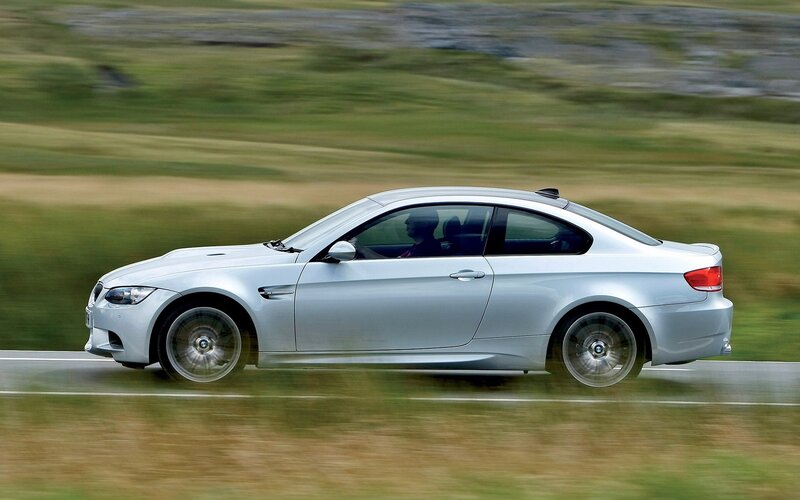 Silver Coupe Car — Dynamic, Photograph, Road