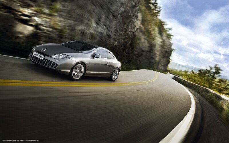 Silver Coupe Car — Gray, Dynamic, Afternoon