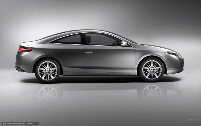 Silver Coupe Car — Gray, Neutral, Photograph