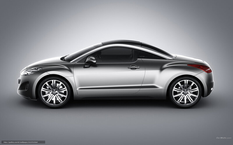 Silver Coupe Car — Gray, Neutral, Photograph, Wheels, Windows