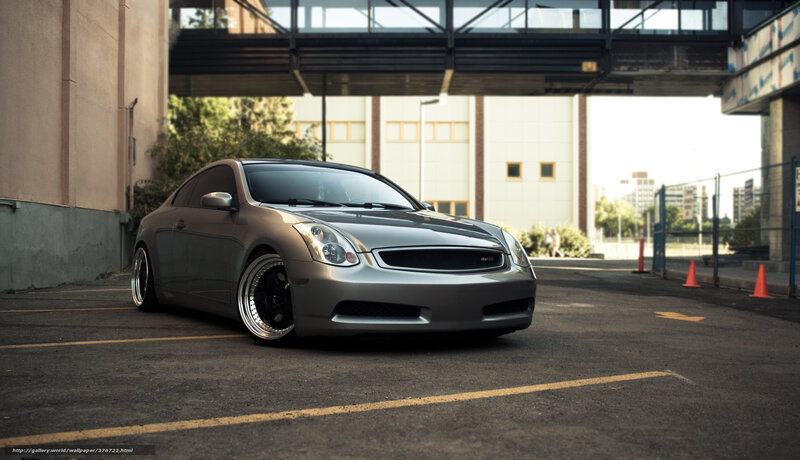 Silver Coupe Car — Gray, Urban, Afternoon