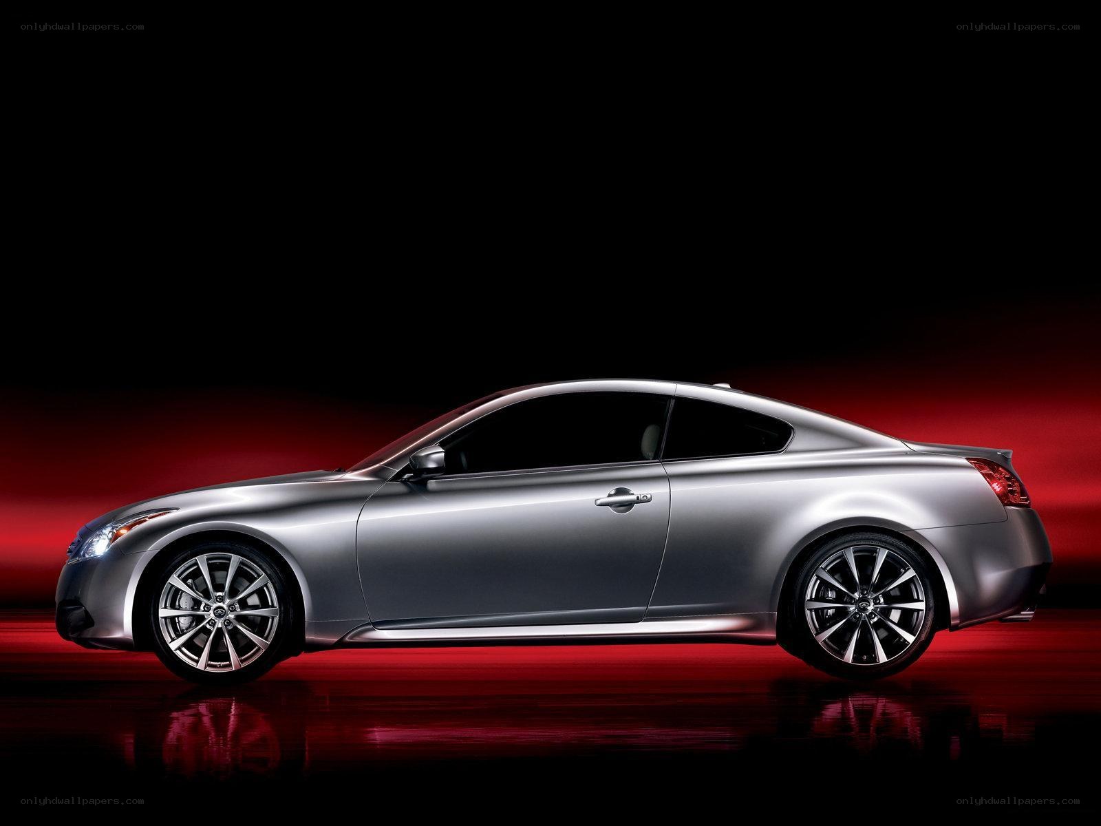silver coupe car side view