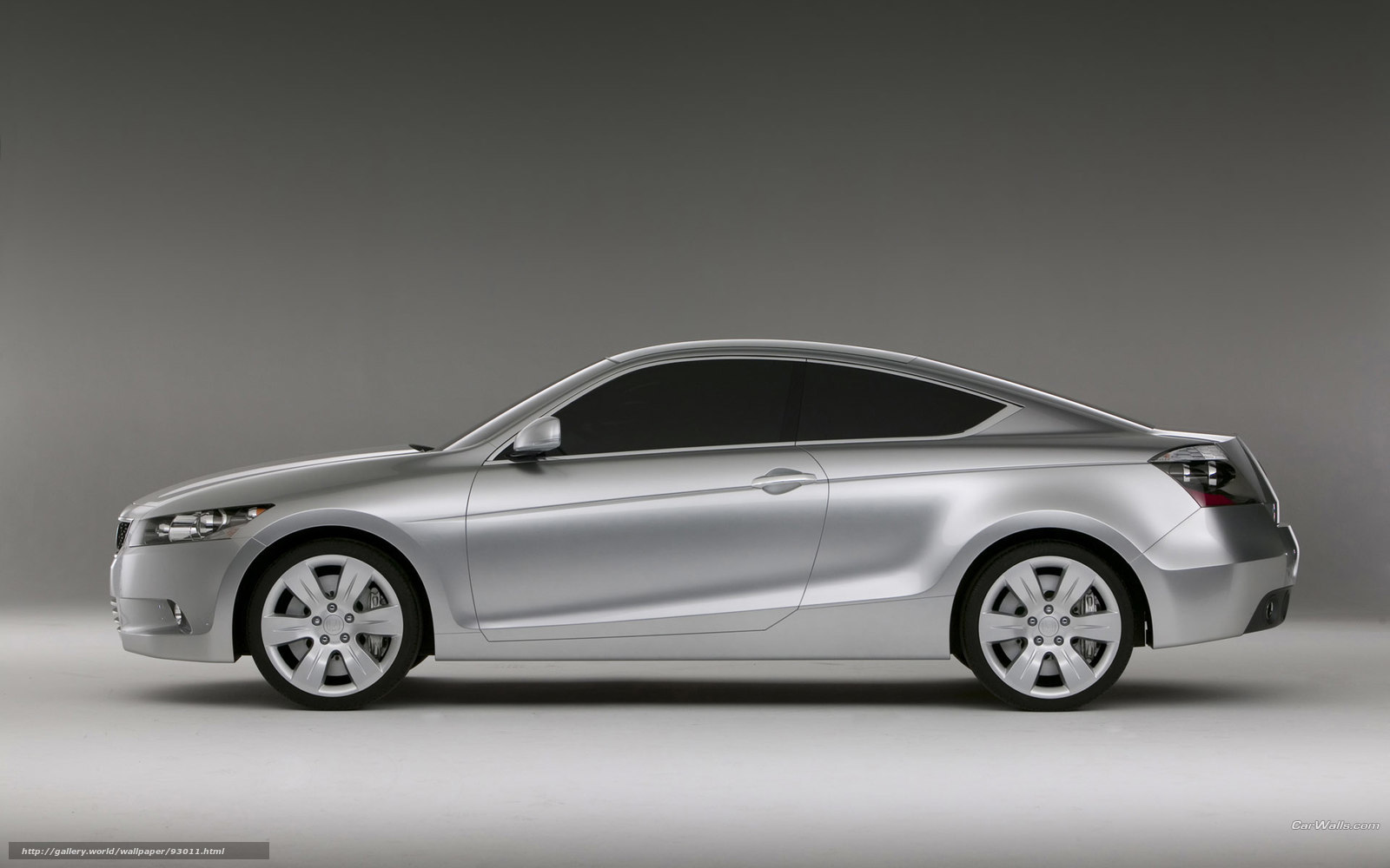 silver coupe car side view