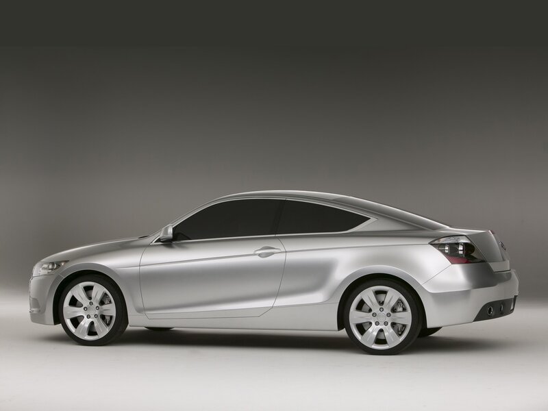 silver coupe concept car