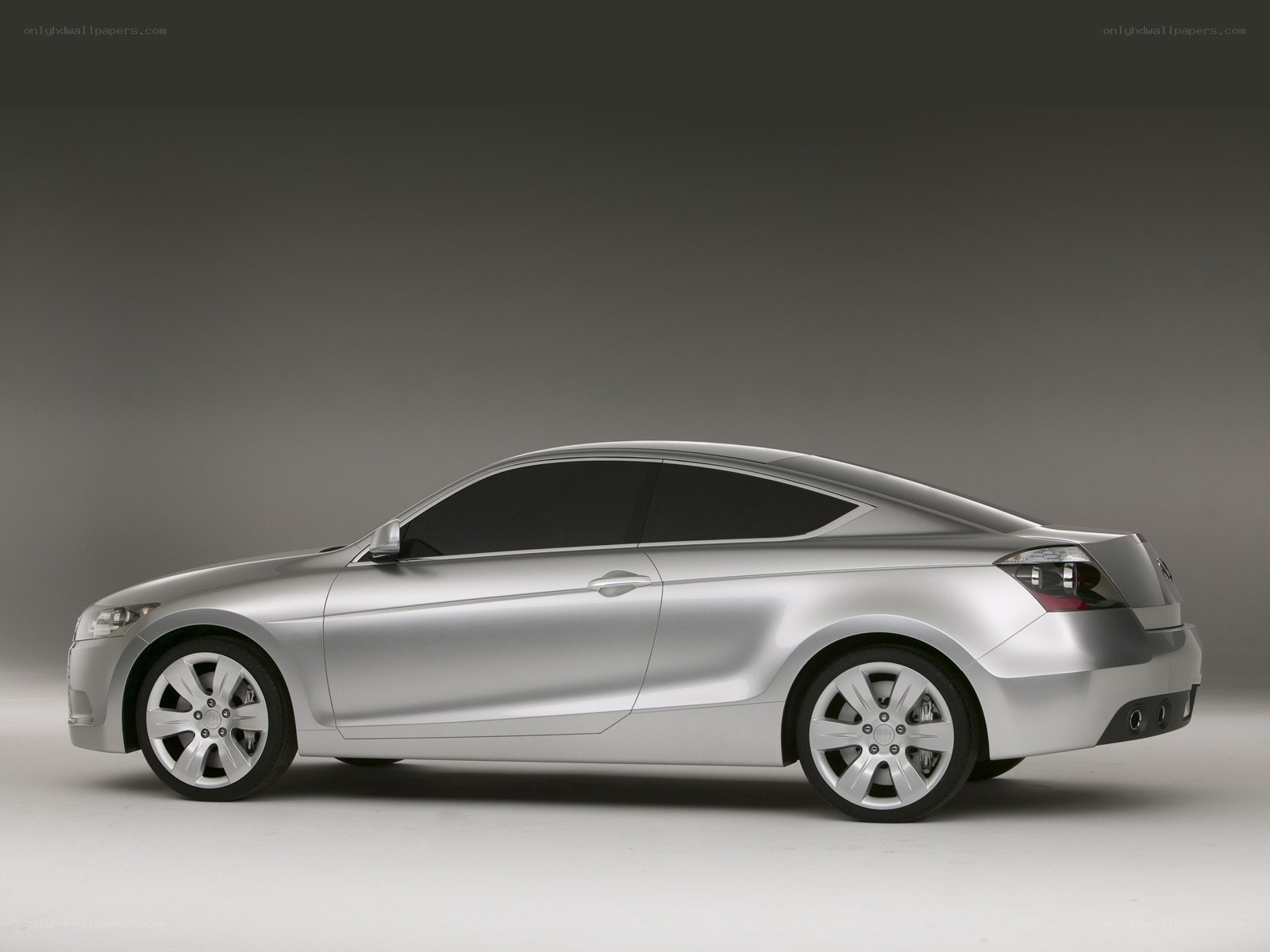 silver coupe concept car