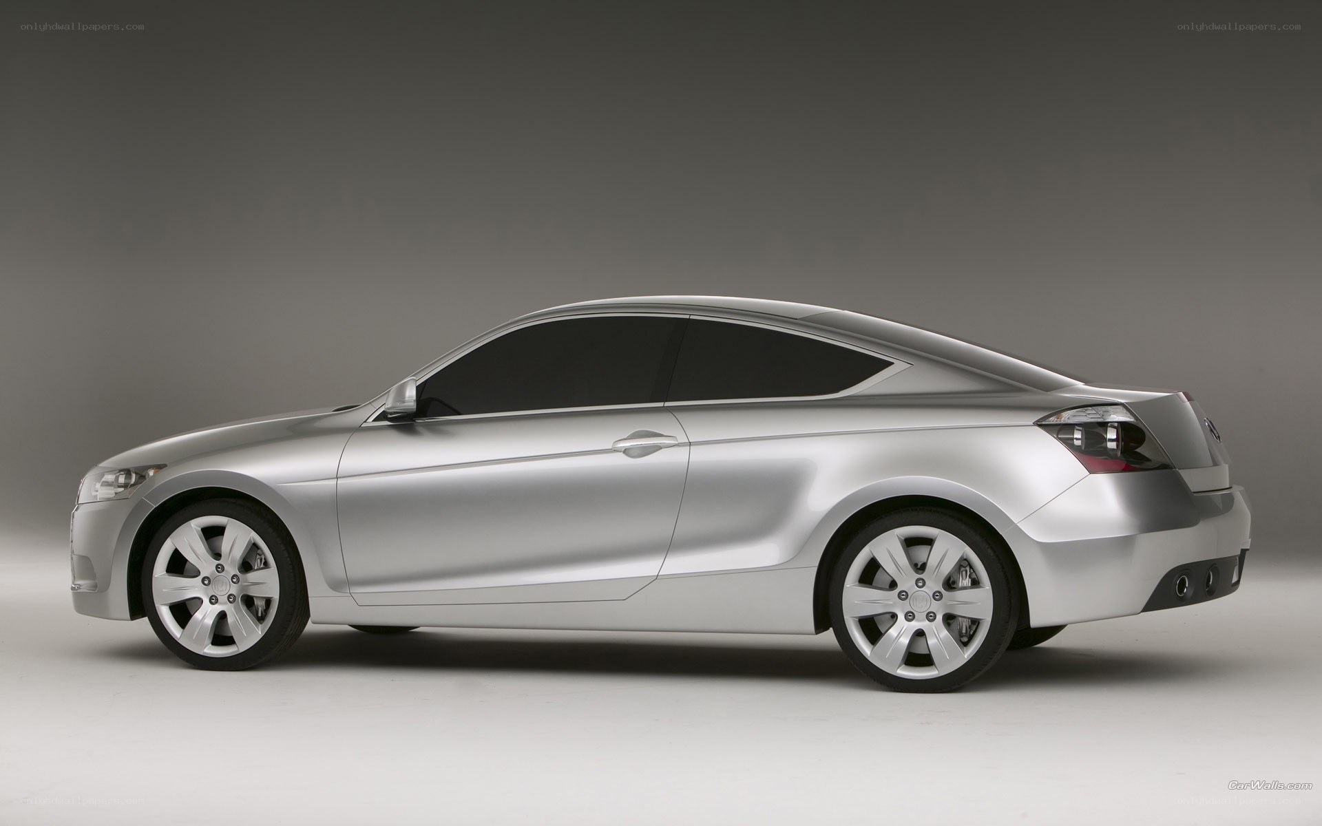 silver coupe concept car