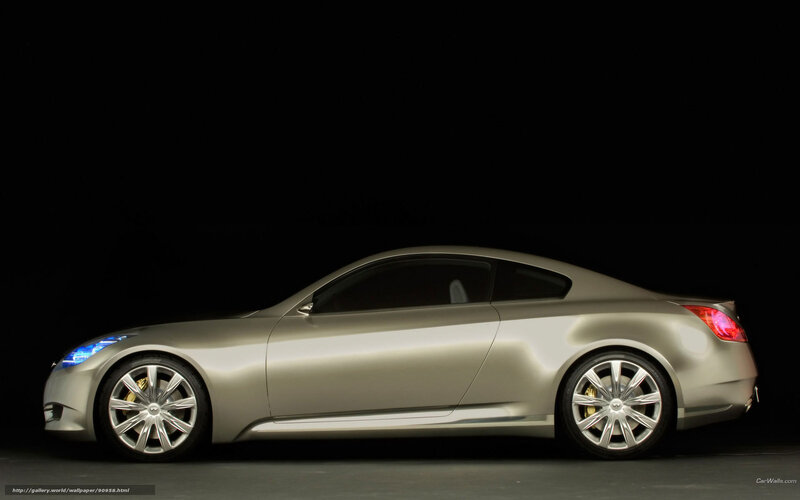 silver coupe concept car