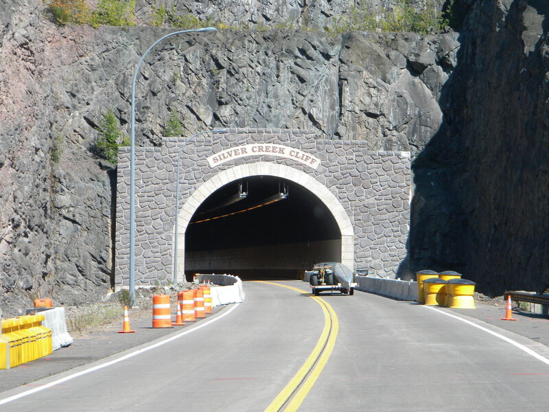 Silver Creek Cliff Tunnel entrance