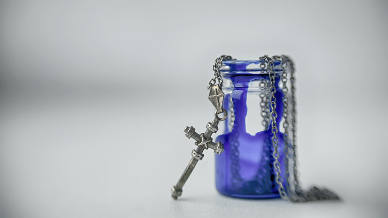 Silver Cross Necklace