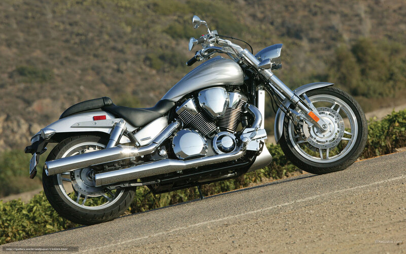 Silver Cruiser Motorcycle — Calm, Afternoon