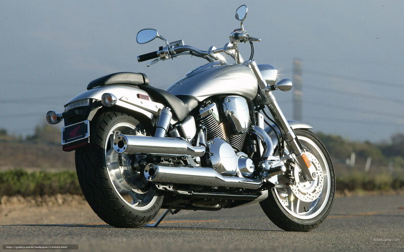 Silver Cruiser Motorcycle — Calm