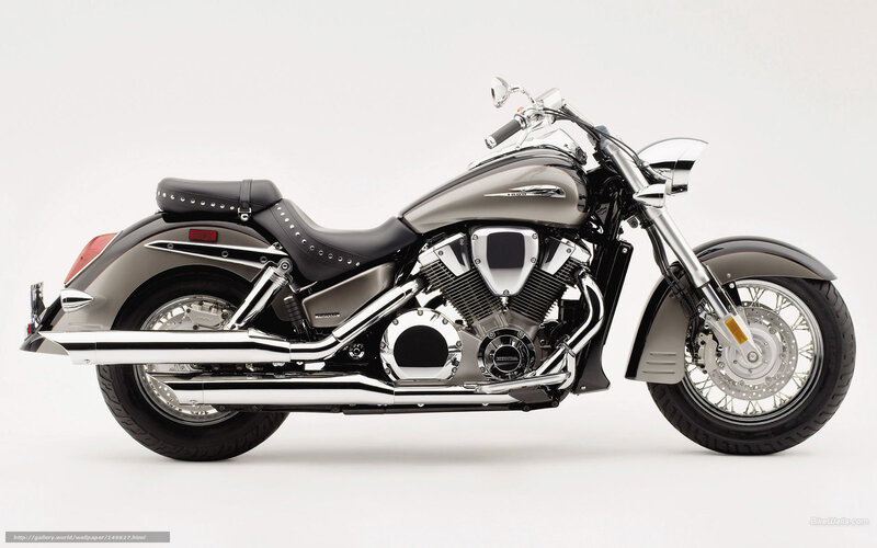 Silver Cruiser Motorcycle — Gray