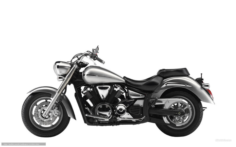 Silver Cruiser Motorcycle — Neutral, Photograph, Seat, Engine