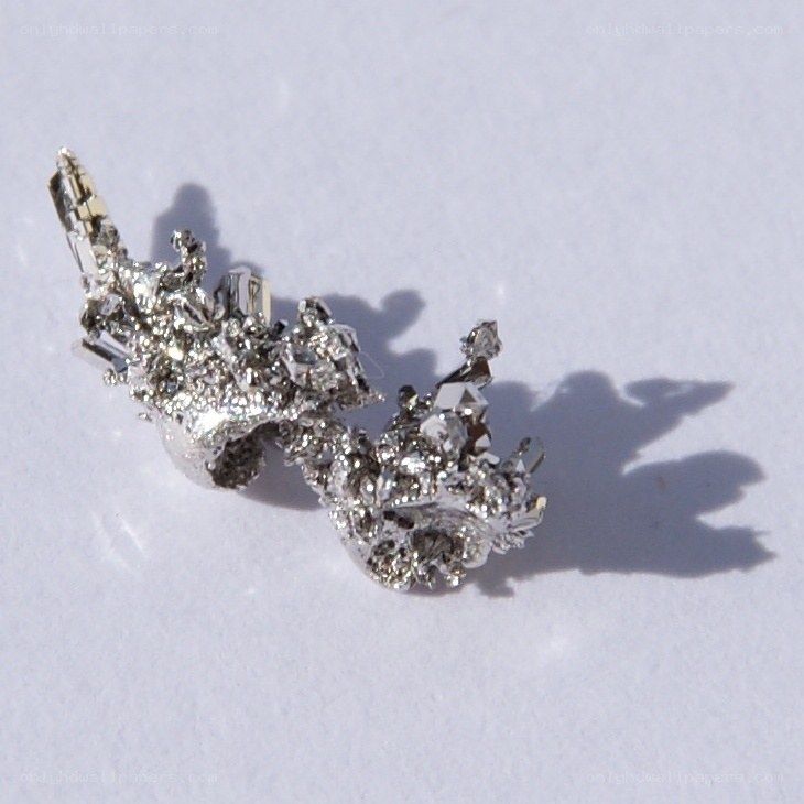 silver crystal formation