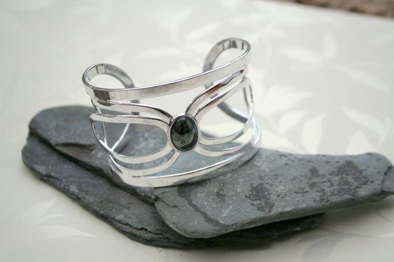 Silver Cuff Bracelet — Neutral