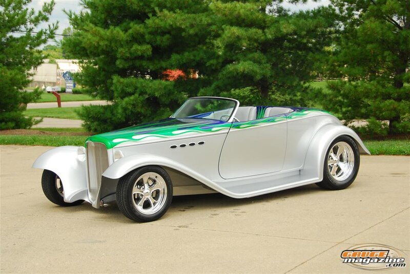 Silver Custom Car — Calm, Afternoon