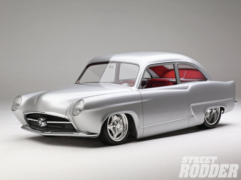 Silver Custom Car — Clean
